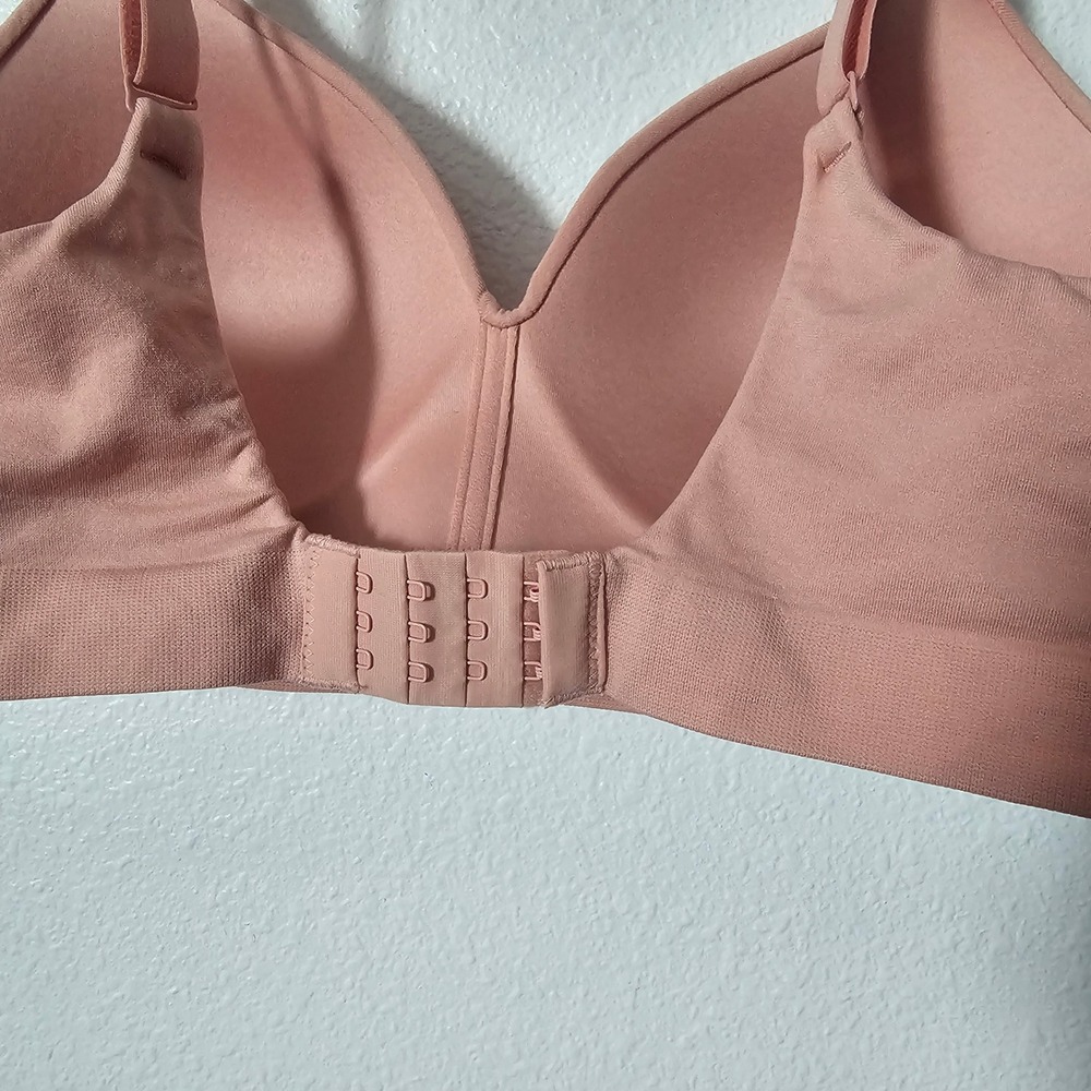 Truekind Daily Comfort Wireless Shaper Bra Pink Size L 10210 - Picture 4 of 5